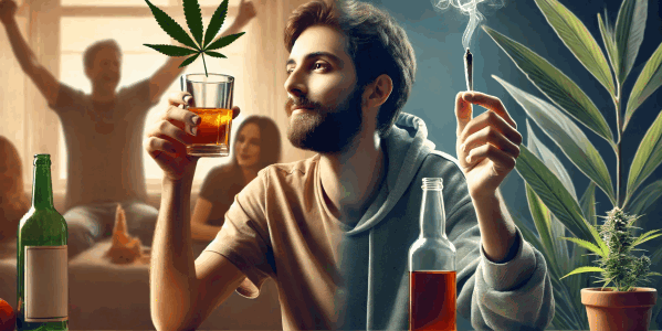 Encuesta: La Mayoría de los Consumidores de Marihuana Beben Menos Alcohol