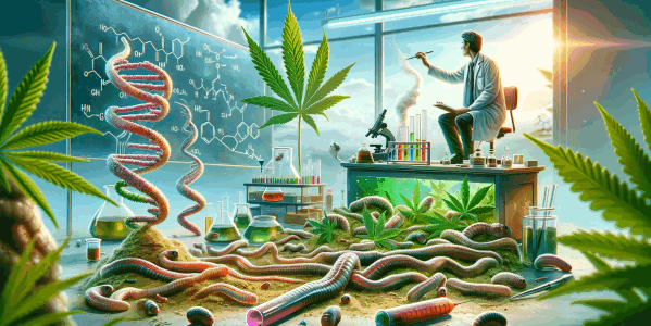 Los cannabinoides han logrado despertar la sensación de hambre en gusanos nematodos 